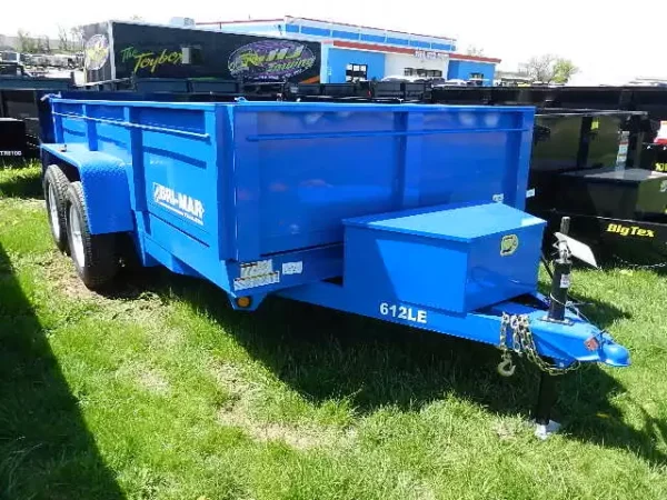 BWise 6 x 12 Dump Trailer 10K Spreader Gate