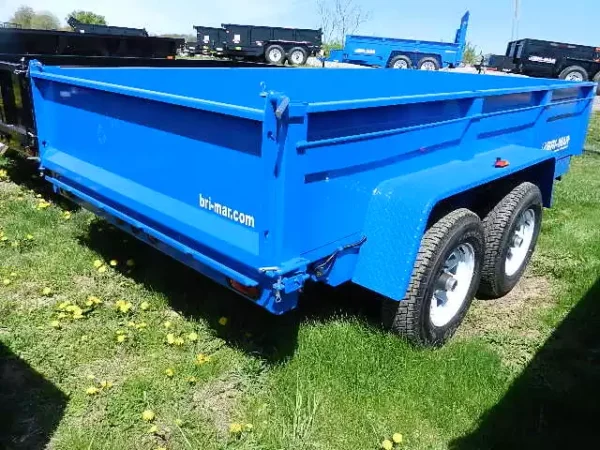 BWise 6 x 12 Dump Trailer 10K Spreader Gate