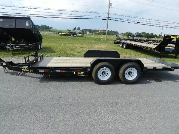 Big Tex 7 x 18 Full Tilt Equipment Trailer Removable Fenders
