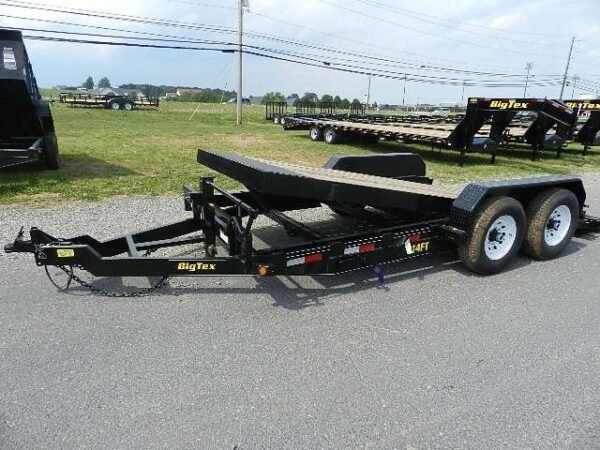 Big Tex 7 x 18 Full Tilt Equipment Trailer Removable Fenders