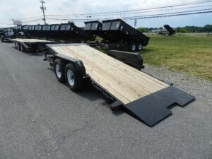 Big Tex 7 x 18 Full Tilt Equipment Trailer Removable Fenders