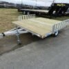 Cargo Pro 8 x 9 Aluminum (2) Place ATV Trailer  -  Aluminum Ramps