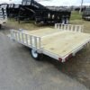 Cargo Pro 8 x 9 Aluminum (2) Place ATV Trailer  -  Aluminum Ramps