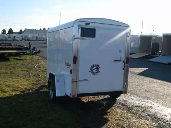 p-3513-single-rear-door-and-side-door.webp Homesteader 5 x 8 Enclosed Trailer Single