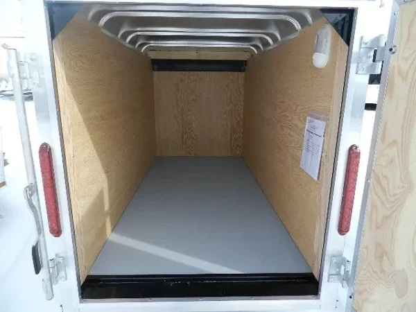 p-7723-4x8_5-car-mate-enclosed-luggage-trailer-2-2.webp Car Mate 4 x 8.5 Enclosed Cargo Trailer Screwless
